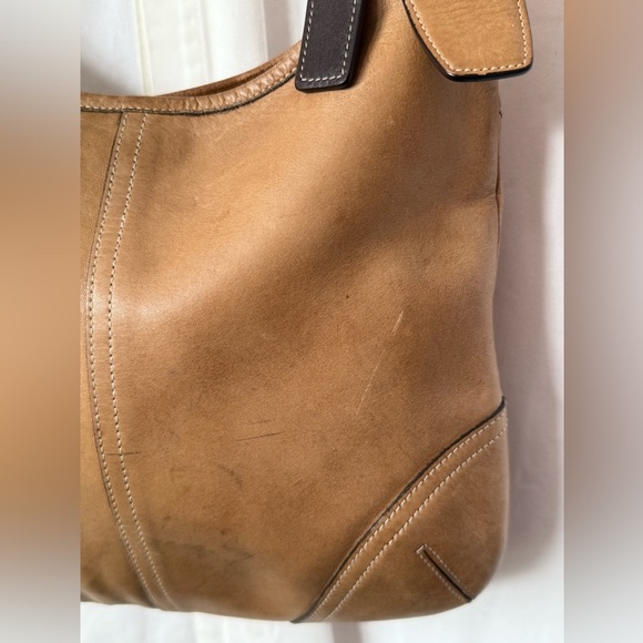 Vintage Coach Soho Legacy Slim 9549 British Tan With Hangtag 1999 - Picture 3 of 9